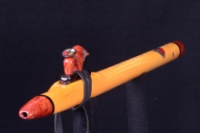 Huon Pine Native American Flute, Minor, Mid F#-4, #I18A